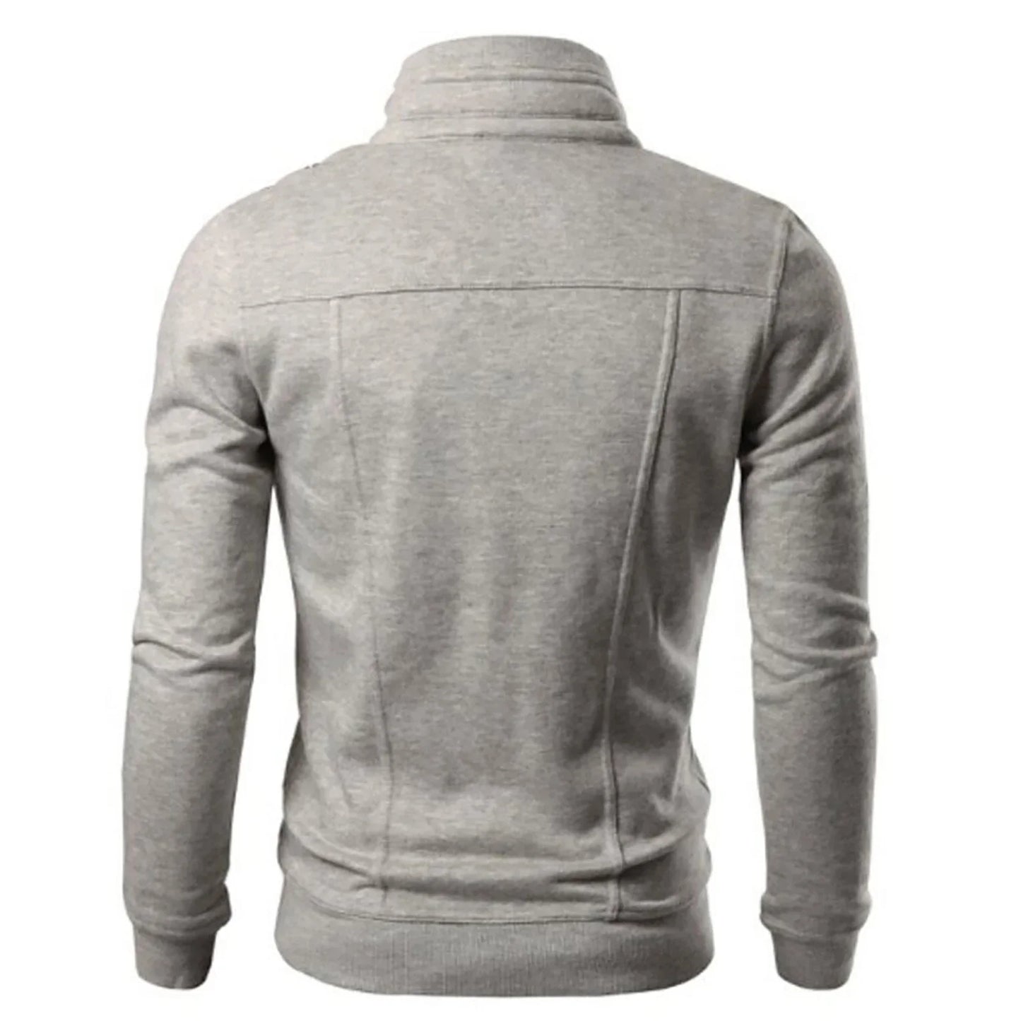 Slim Fit Zip-Up Casual Jacket Men