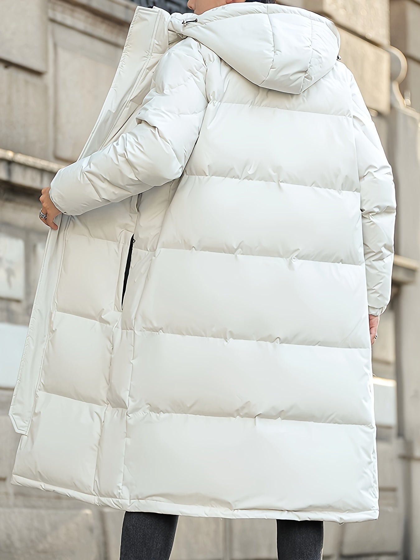 Waterproof Insulated Hooded Winter Coat For Men