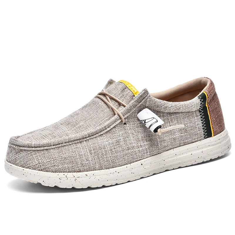 Comfortable Denim Slipper with Contrast Details