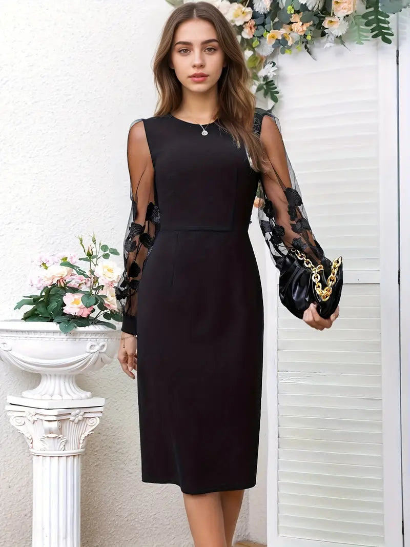 Marcheline – Elegant Midi Dress
