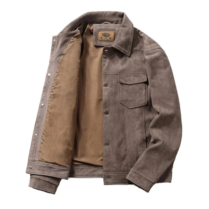 Stylish Leather Jacket for Easygoing Casual Look