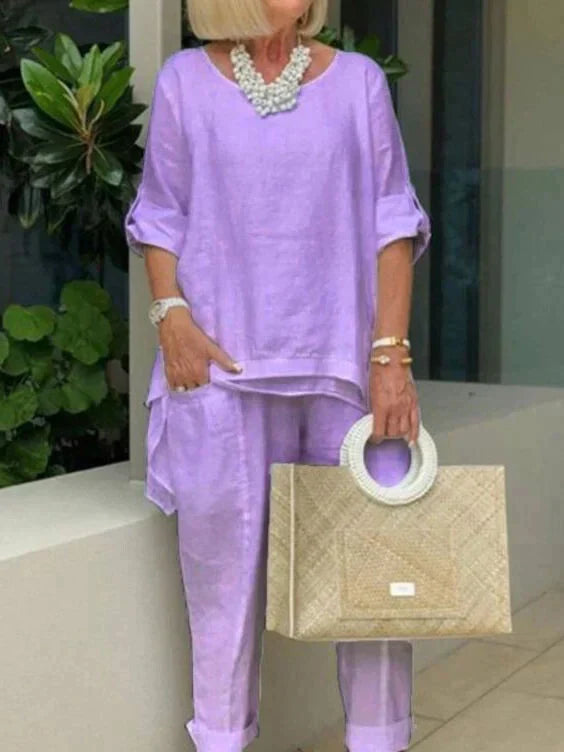 Chic Summer Women's Casual Coords Set