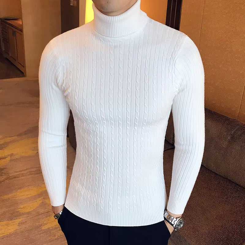 Classic Crew Neck Winter Sweater