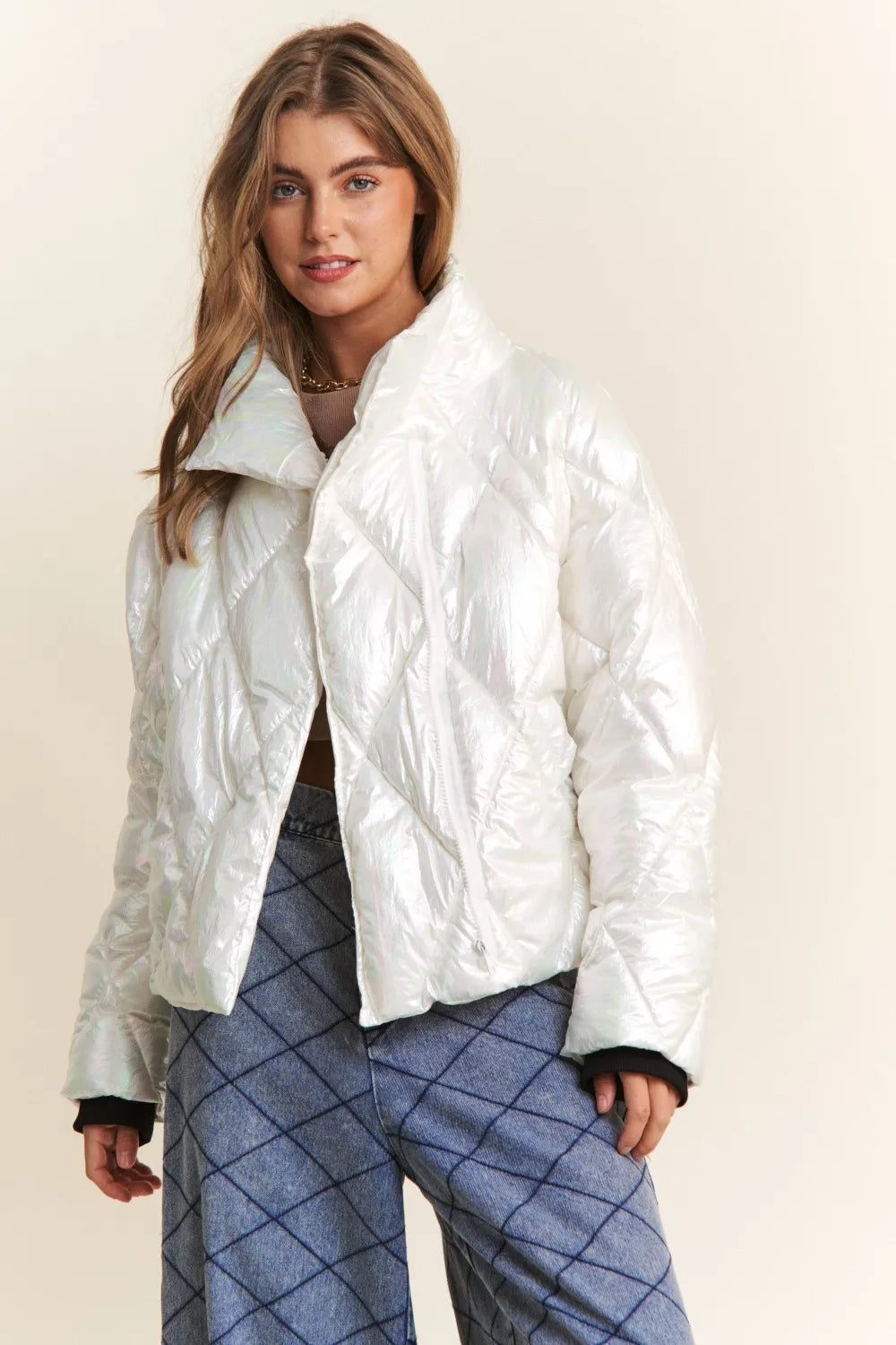 Warm Insulated Padded Winter Jacket - BritishElegance