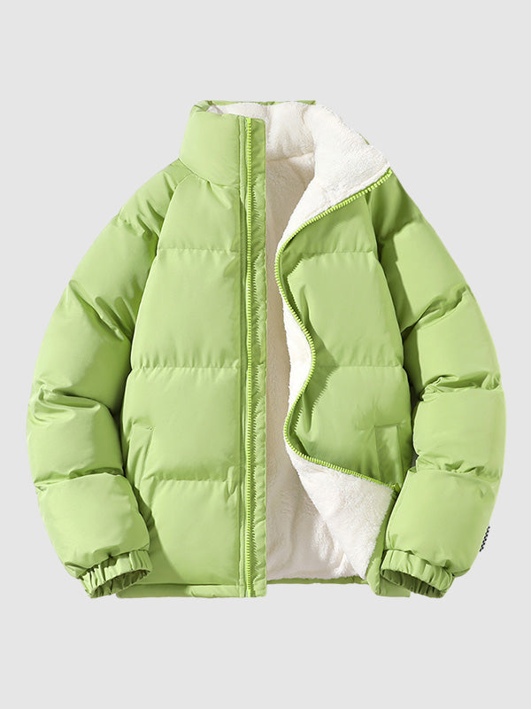 Men’s Oversized Fleece Lined Puffer Jacket