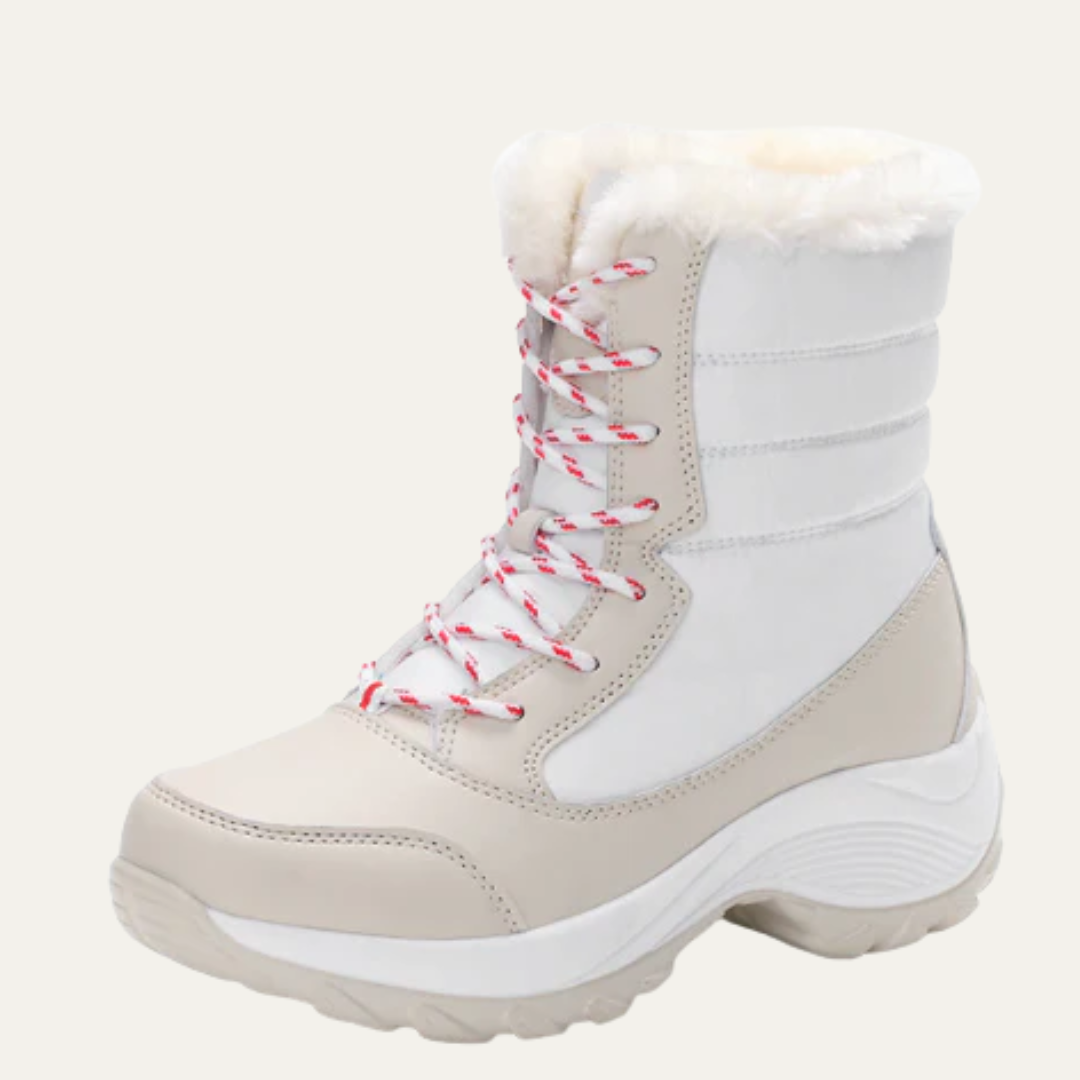 Women’s Insulated High Top Winter Boot with Faux Fur Collar