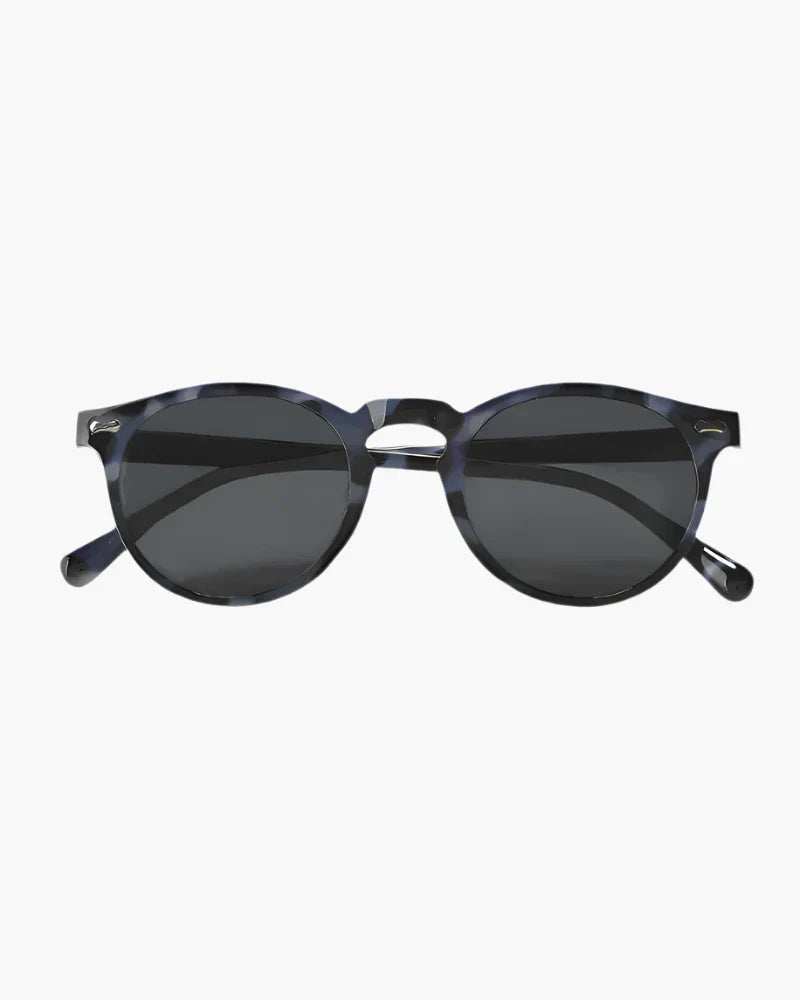 Men's Clear Circle Lens UV Sunglasses – Timeless Protection