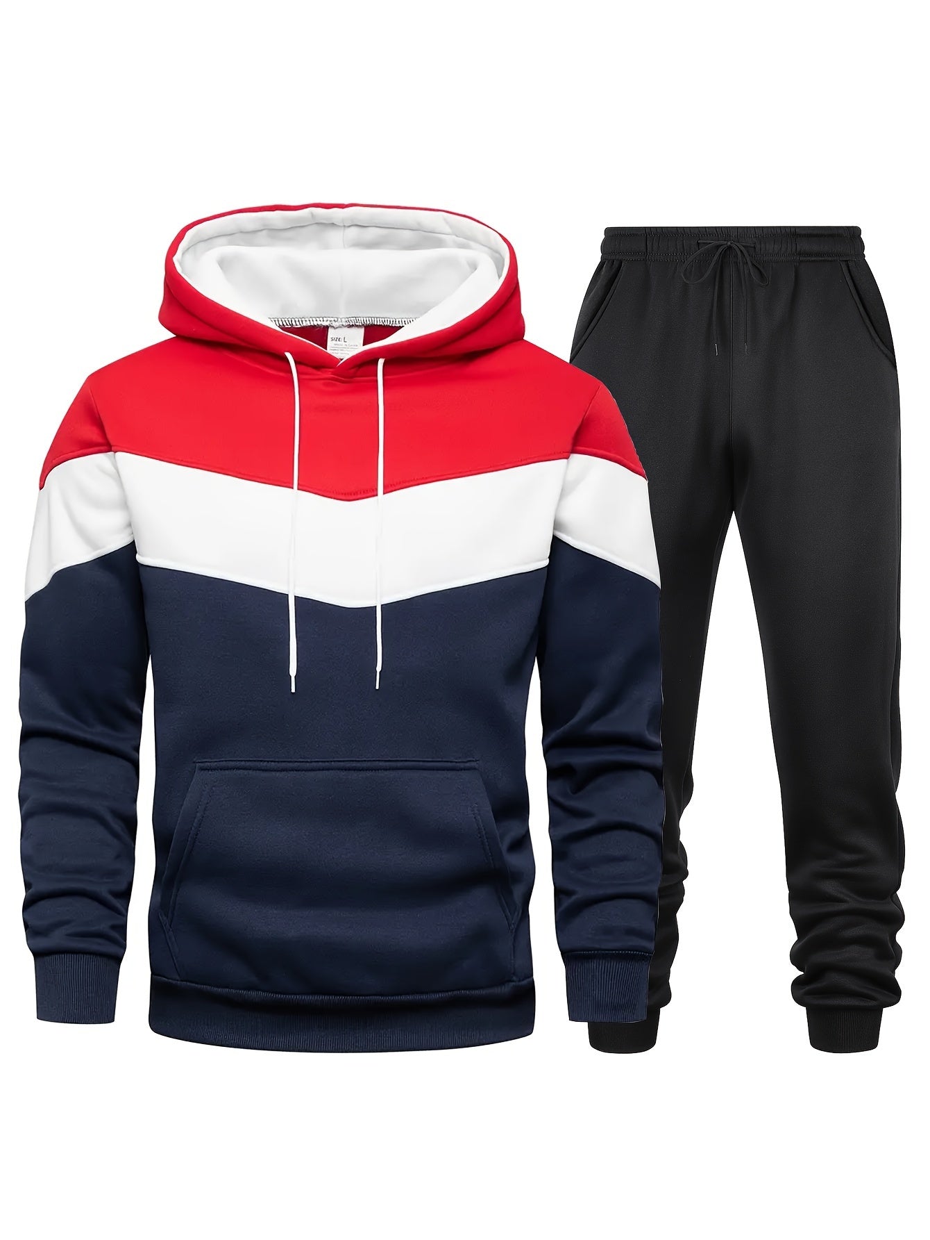 Comfy Men's Sport Tracksuit with Pockets