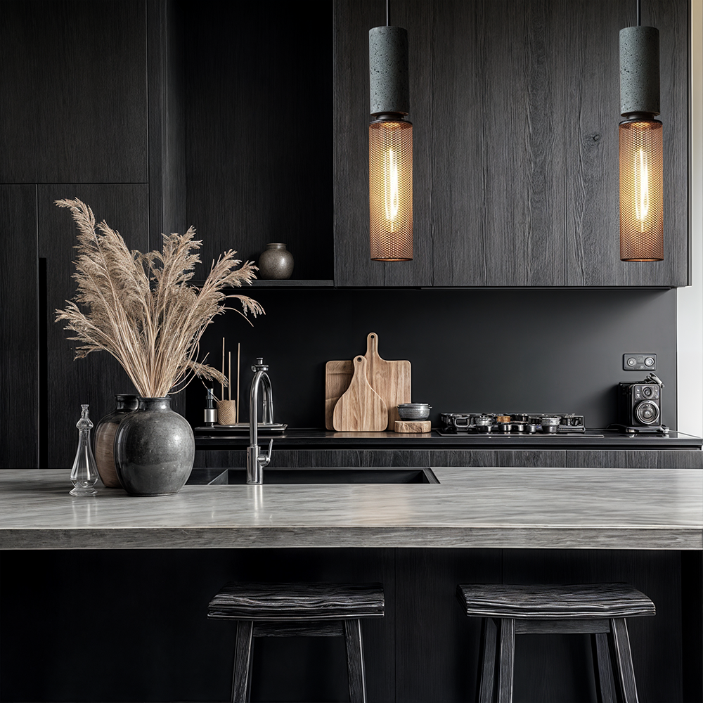 Futuristic Metal Pendant Lighting - BritishElegance