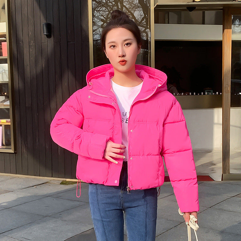 Warm Cozy Women's Short Parka Jacket