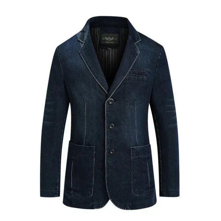 Peter: A Stylish Denim Blazer