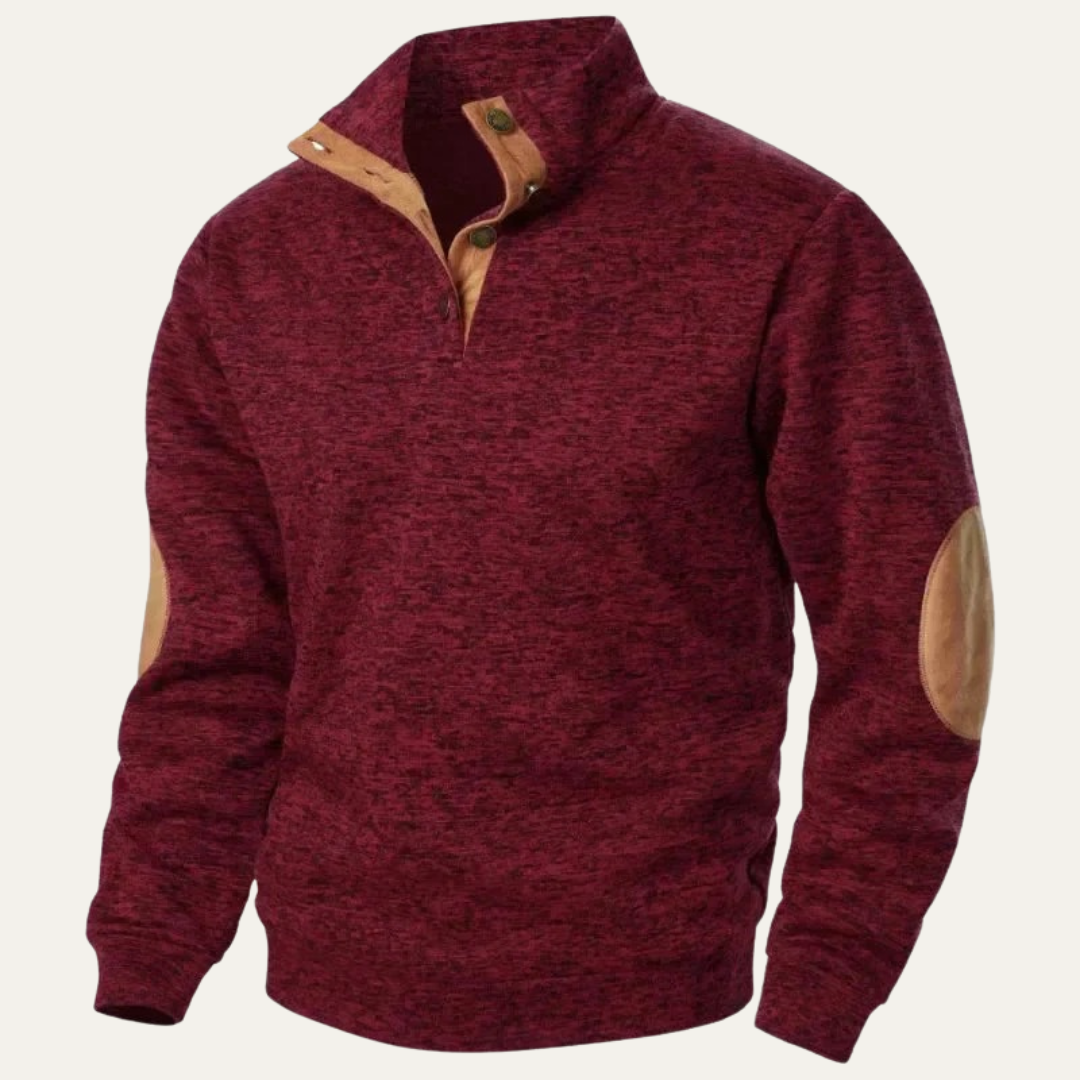 Men’s Casual Mock Neck Sweater