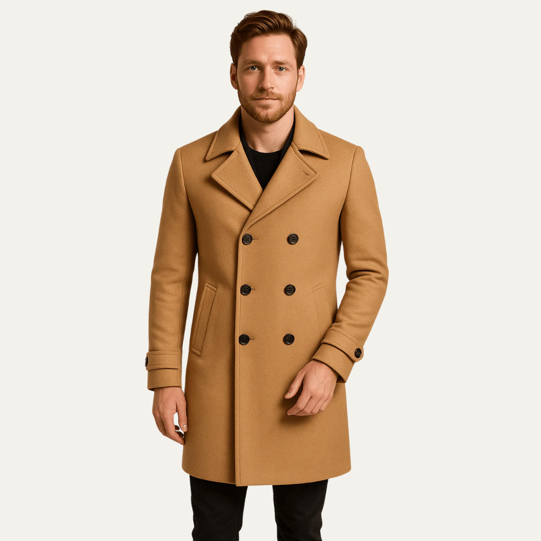 Men’s Classic Wool Blend Peacoat