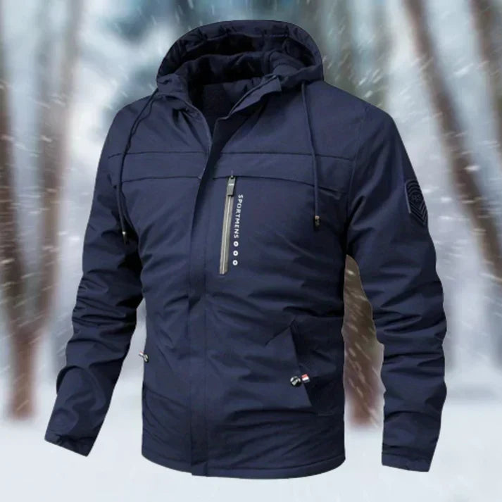 Clemens: A Luxurious Waterproof Hooded Jacket