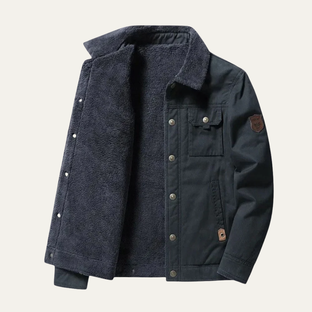 Men’s Sherpa Lined Utility Jacket