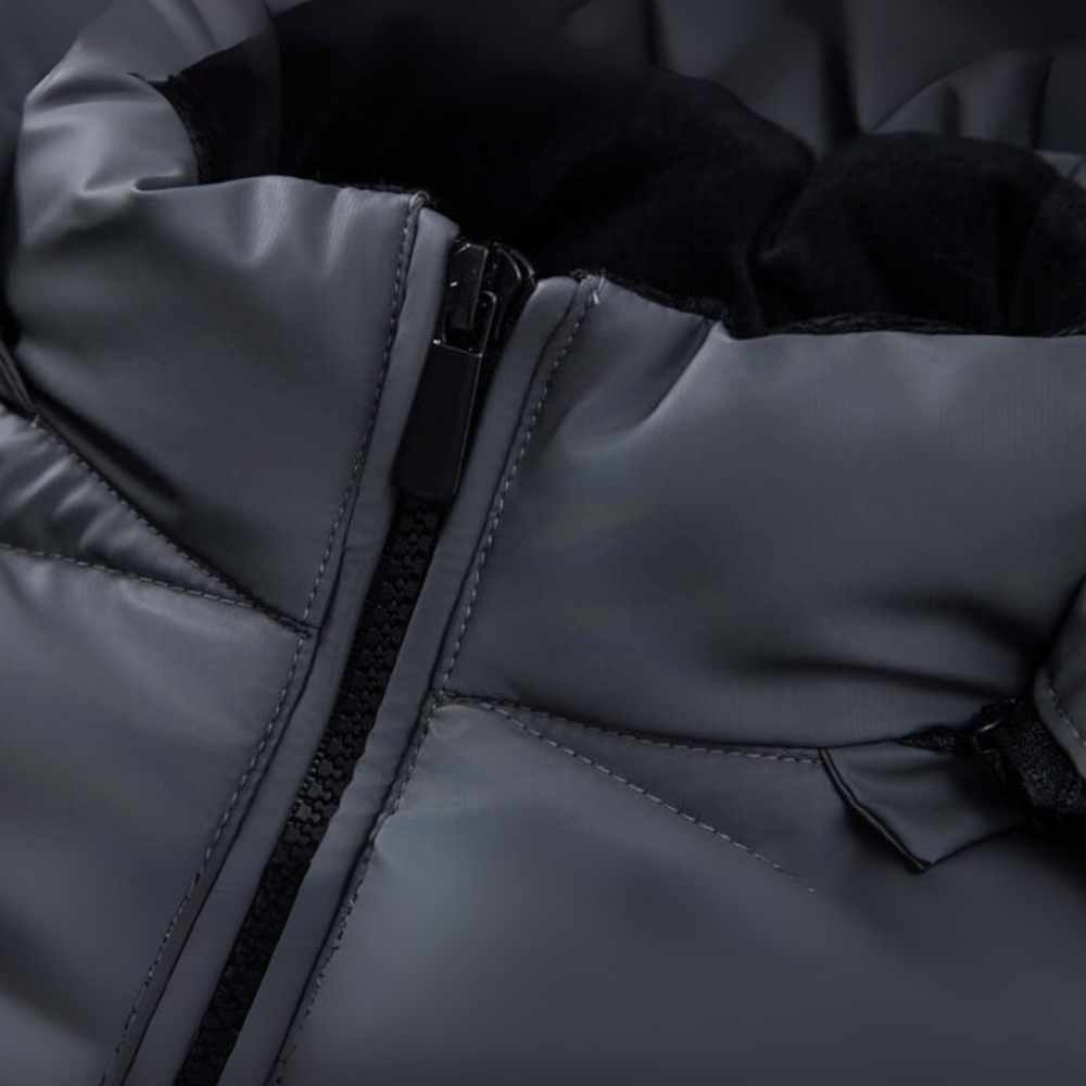Men’s Outerwear Quilted Hooded Jacket