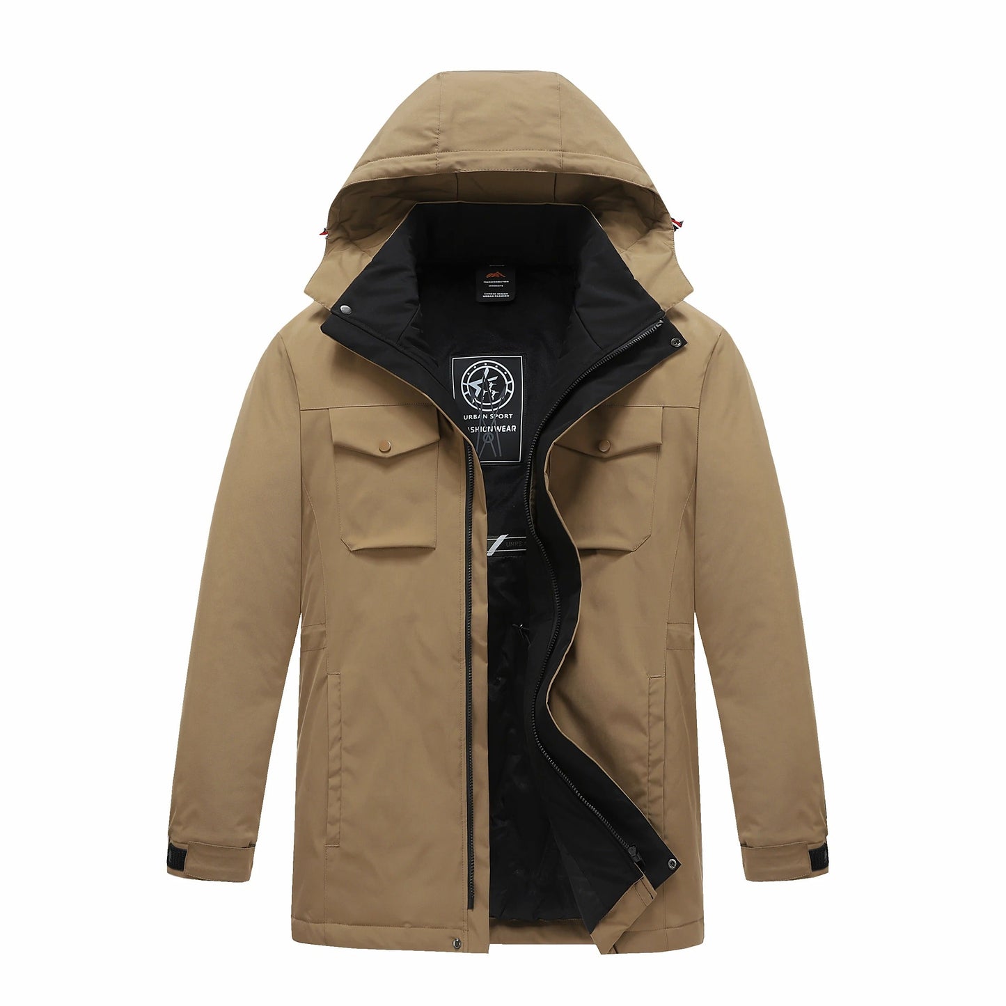 Waterproof Hooded Parka Jacket