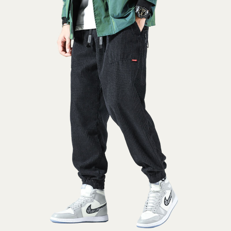 Men’s Corduroy Casual Jogger Pants