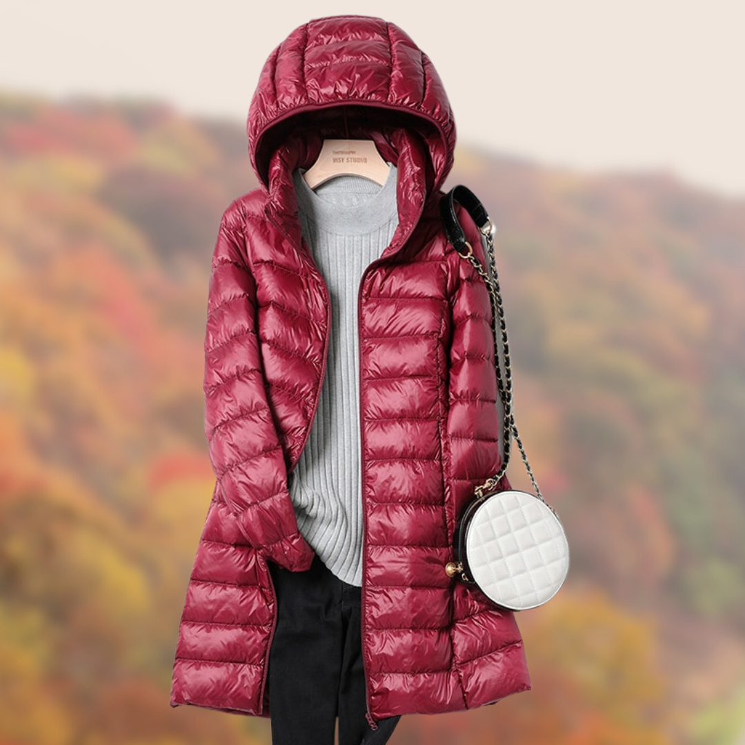 Women's Slim Water Repellent Parka Jacket