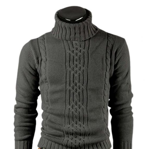 Warm Cable Knit Men's Winter Sweater