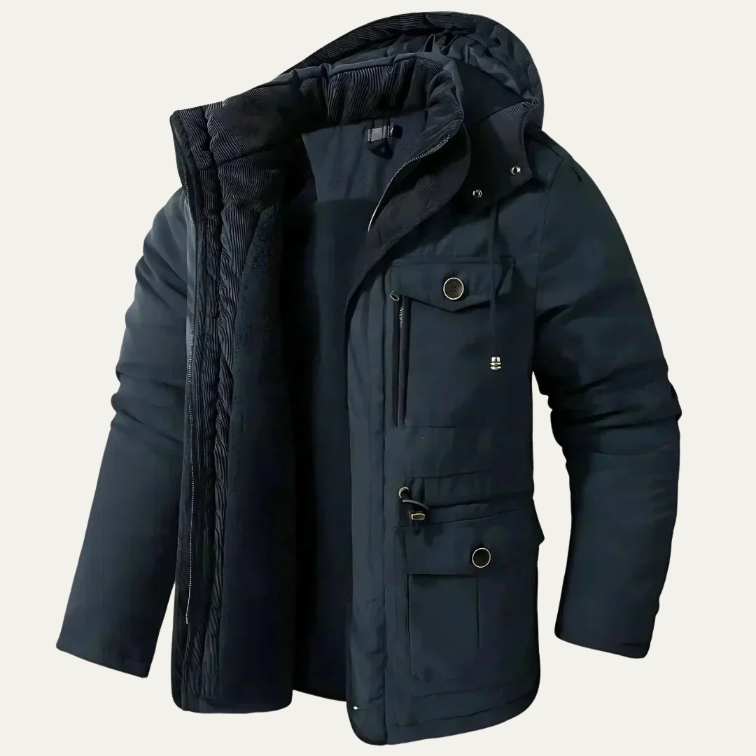 Men’s Heavy Hooded Utility Parka