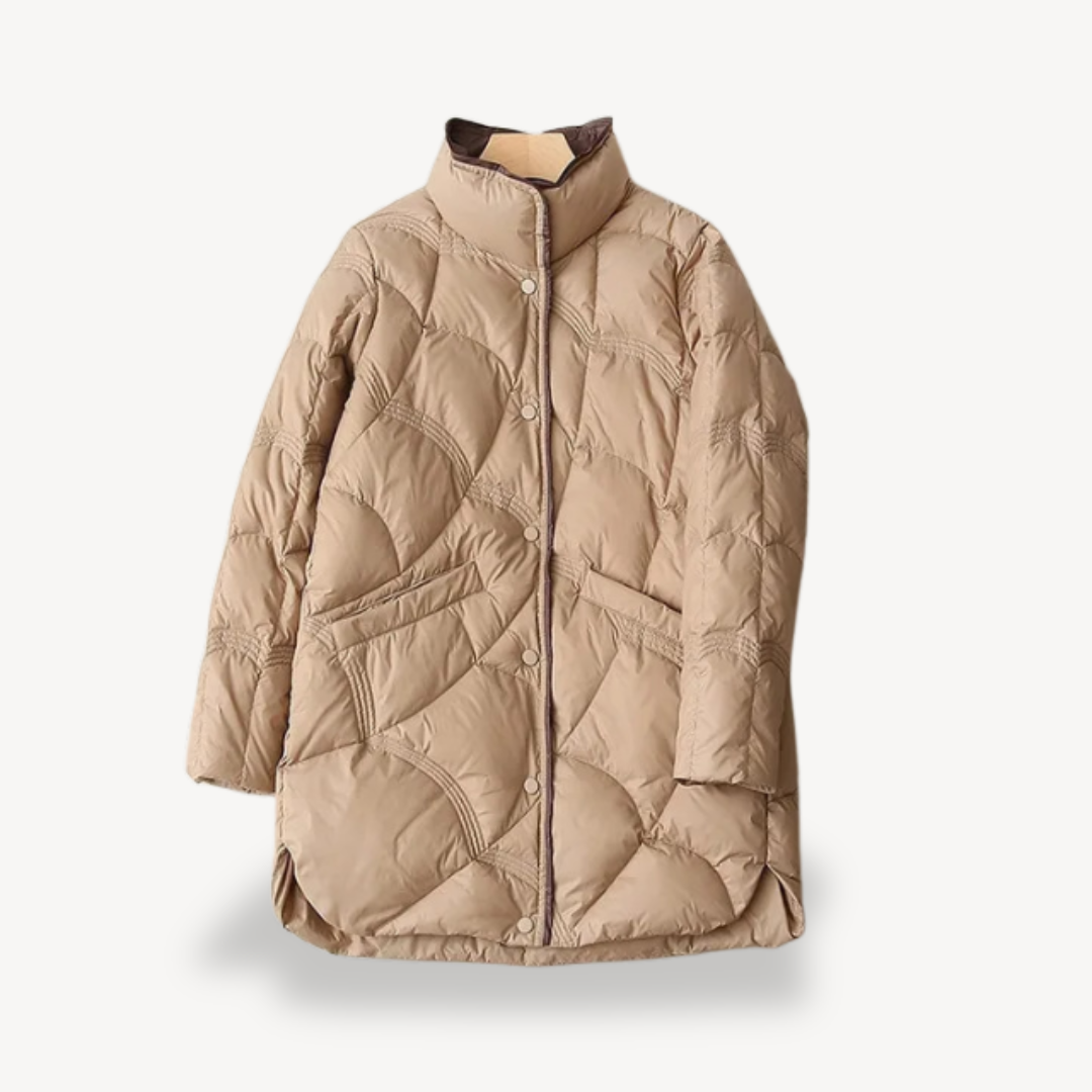 Quilted Down Puffer Jacket Women