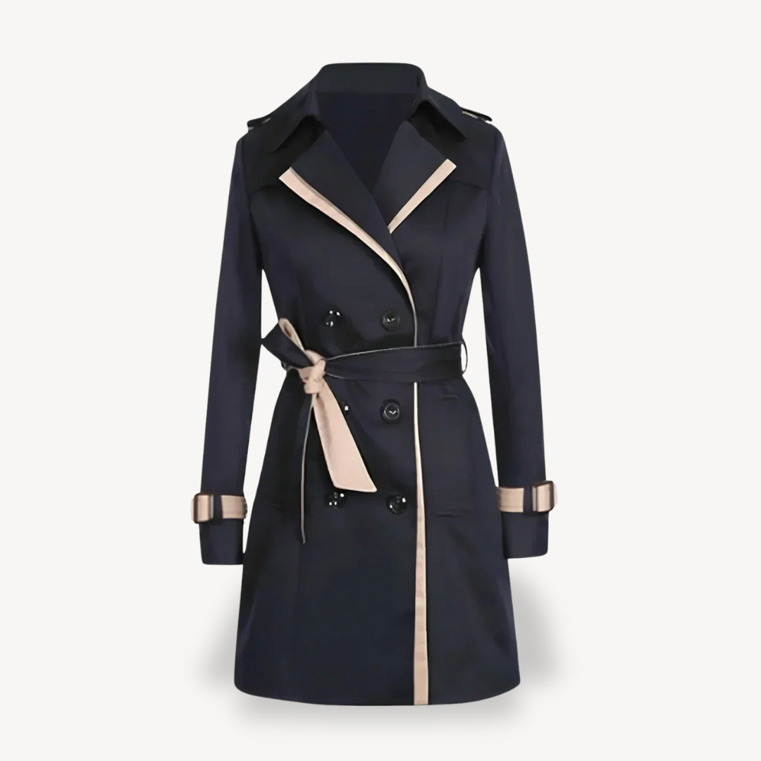 Double-Breasted Trench Coat for Women