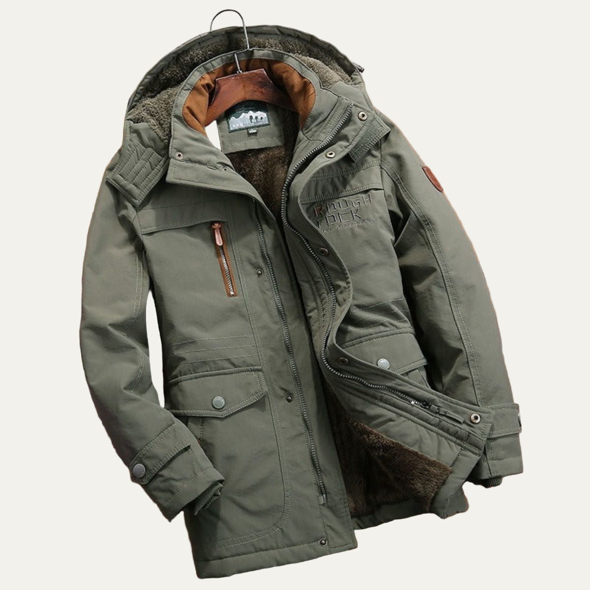 Men’s Insulated Mid Length Winter Parka