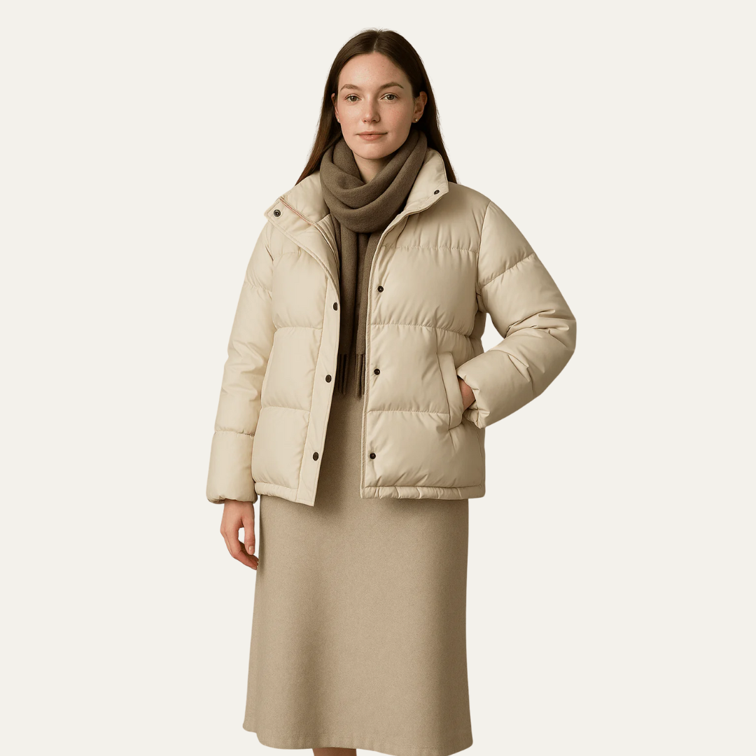 Women’s Short Voluminous Puffer Jacket