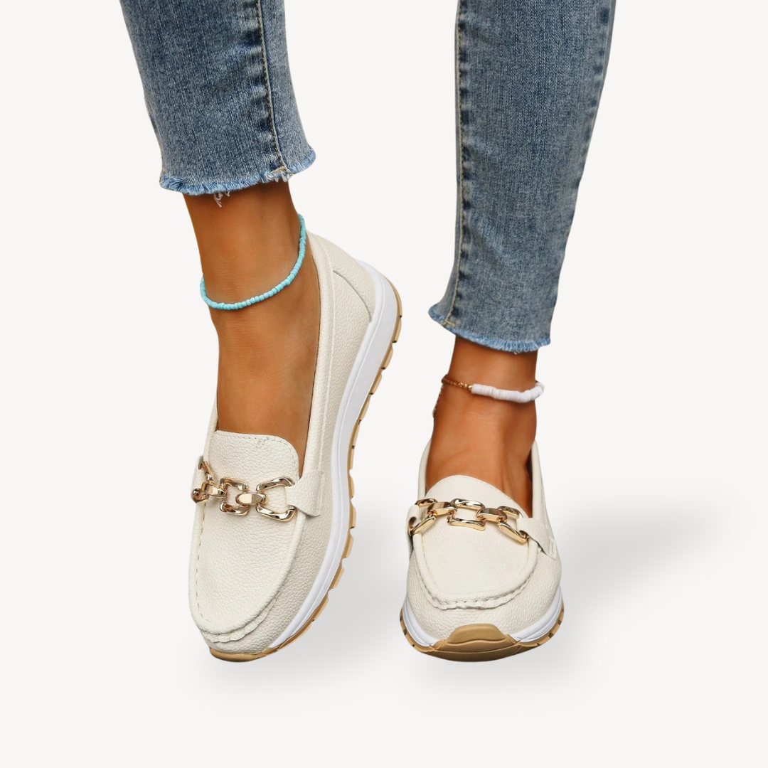Women's Orthopedic Suede Platform Loafers