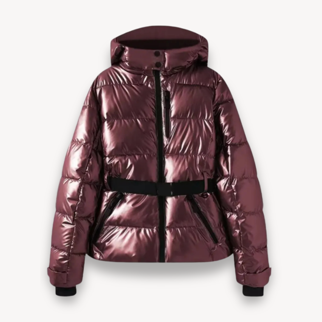 Women’s Down Puffer Jacket Belted