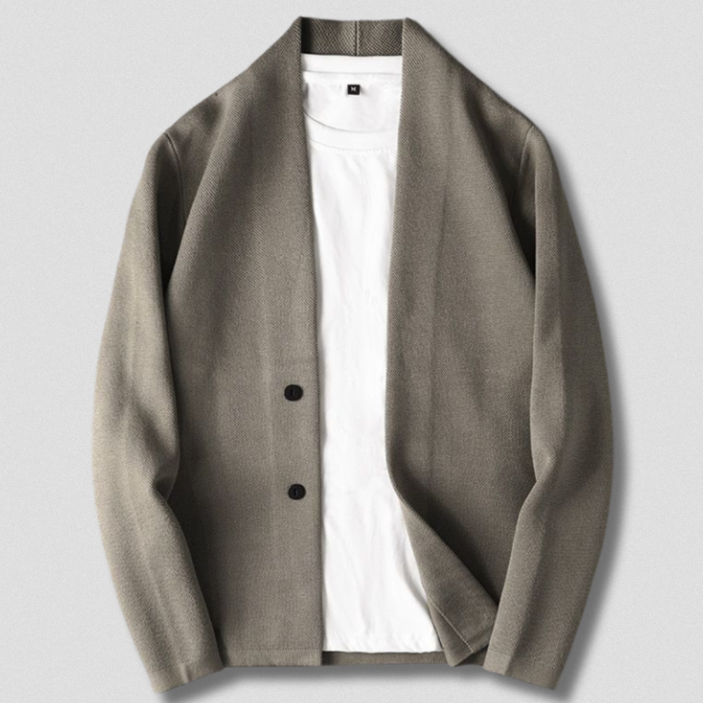 Men’s Relaxed Classic V Neck Button Cardigan