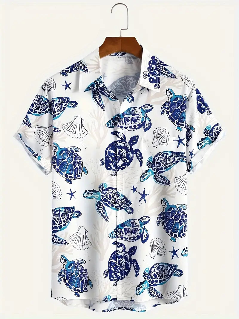 Men's Hawaiian Turtle Shirt by Carter