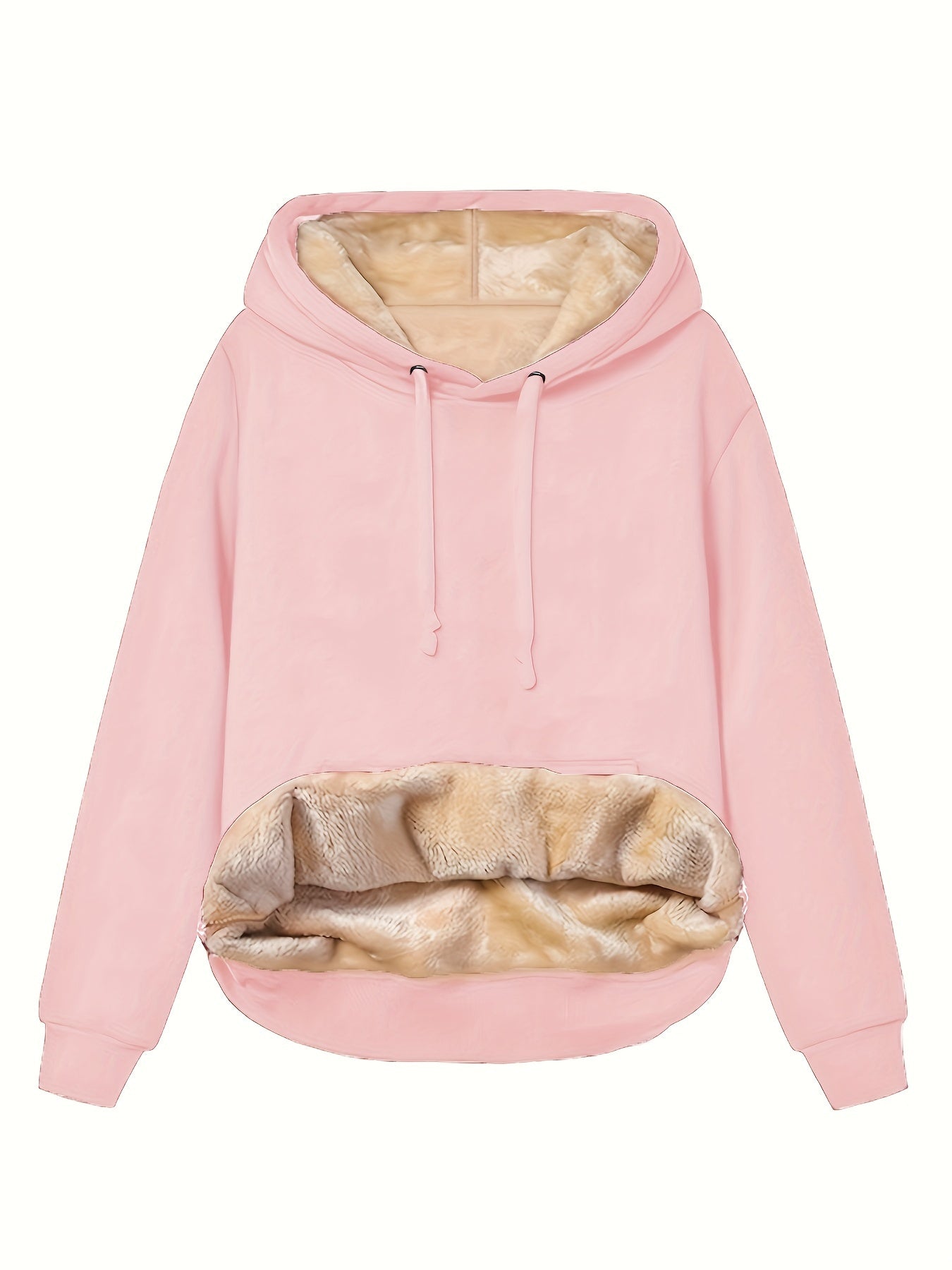 Warm Women's Fleece Hooded Sweatshirt