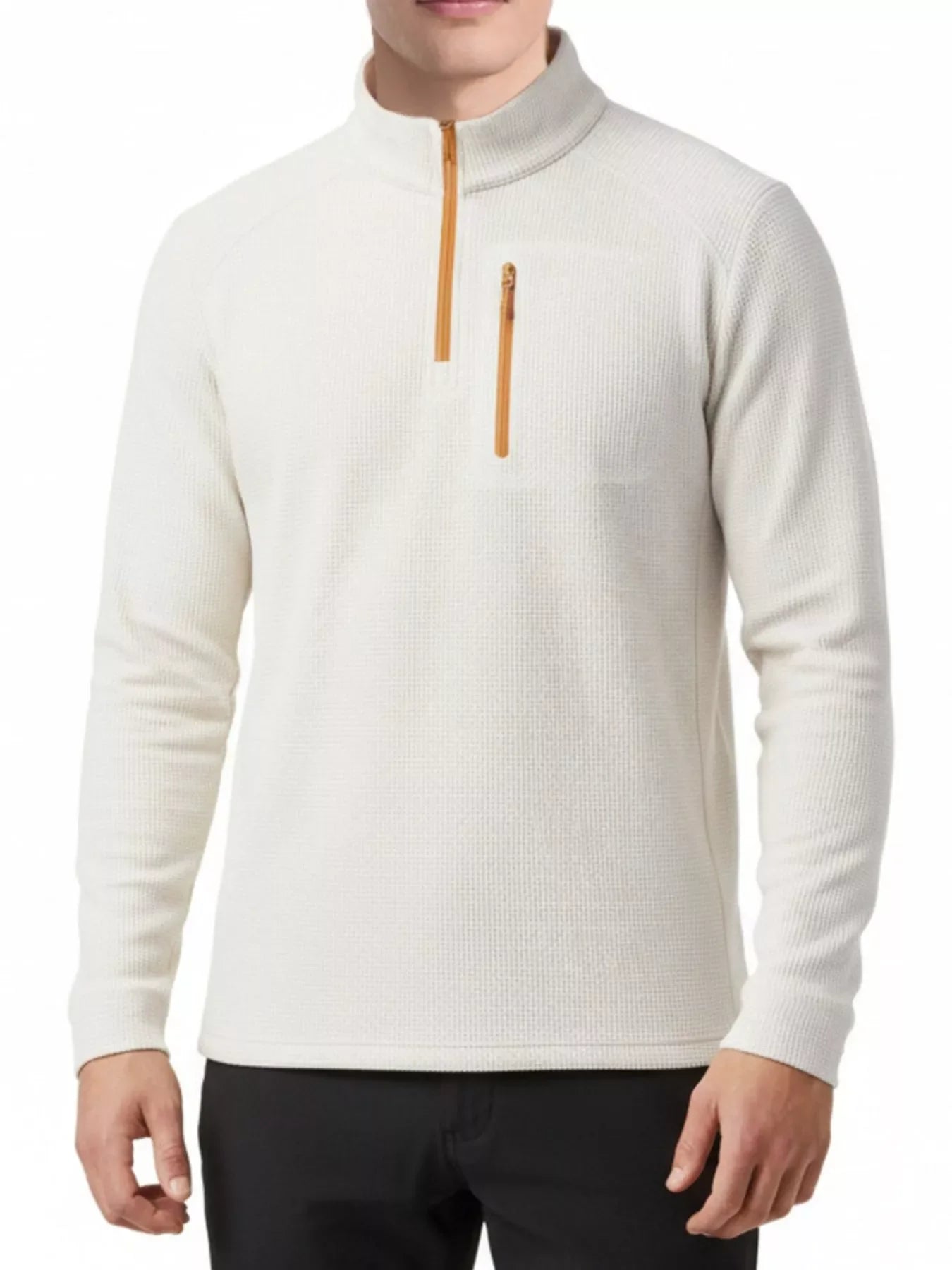 Relaxed Fit Mens Long Sleeve Sweater - BritishElegance