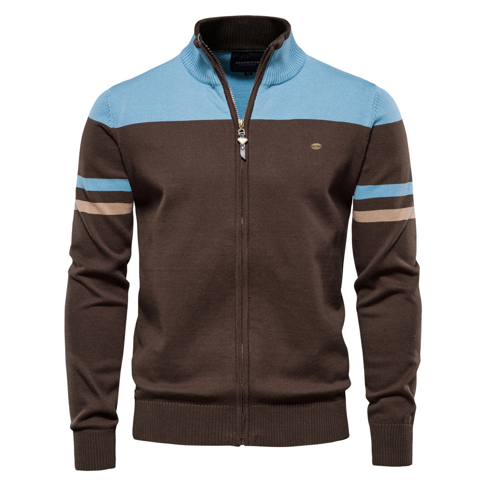 Classic Men's Knitted Cardigan Sweater