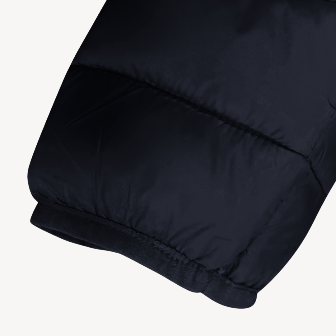 Men's Puffer Jacket with Stand Collar