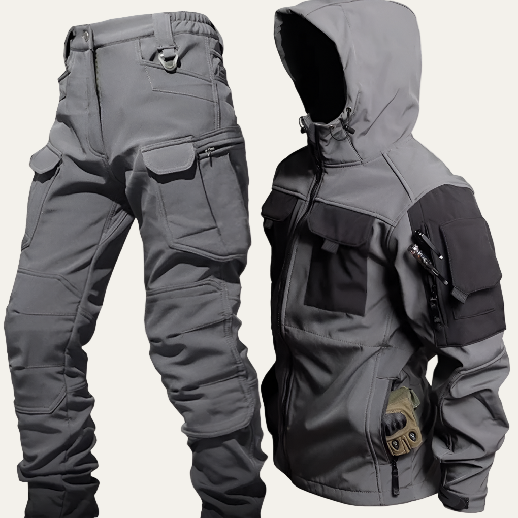 Men’s Tactical Hooded Softshell Utility Suit