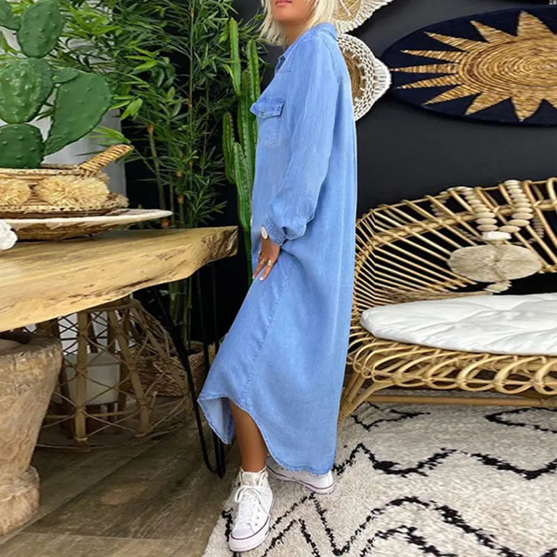 Beverly | Comfortable Denim Dress