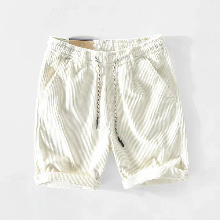 Relaxed-fit corduroy shorts for summer