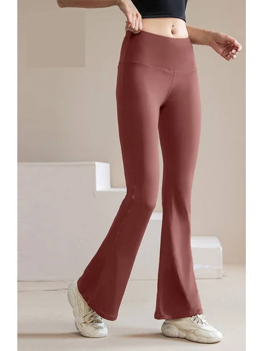 Comfortable High Waisted Wide Leg Women's Pants