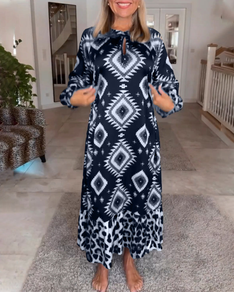 Stylish Ladies Floral Maxi Dress for Summer