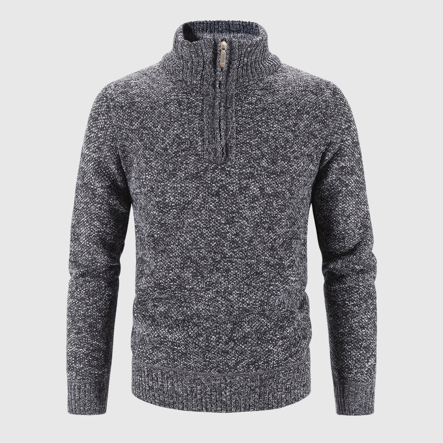 Warm Mens Knitted Crew Neck Sweater