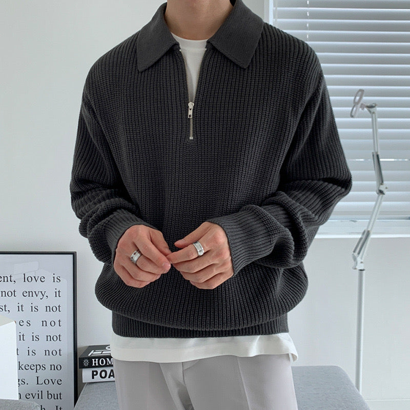 Classic Crew Neck Knit Sweater – Soft Premium Quality