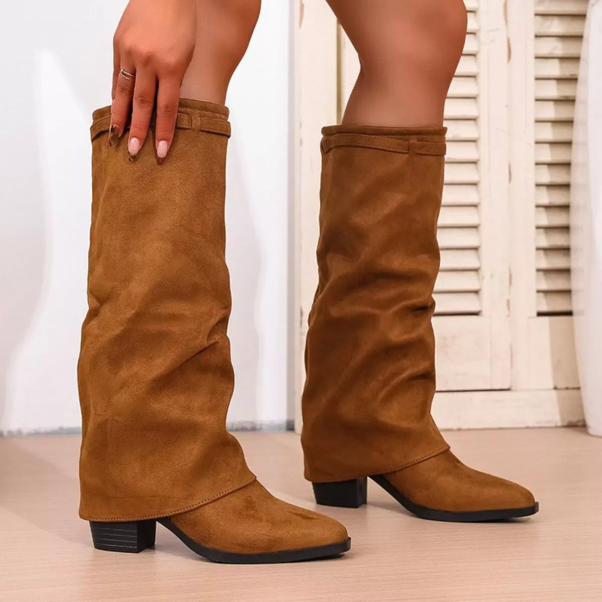 Classic High Heel Ankle Boots