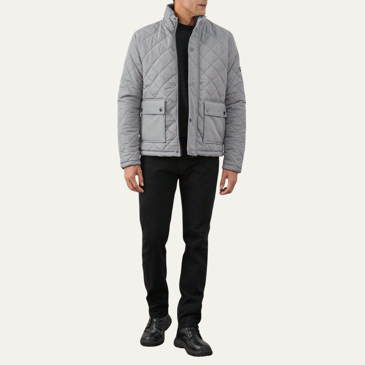 Men’s Diamond Quilted Barn Jacket