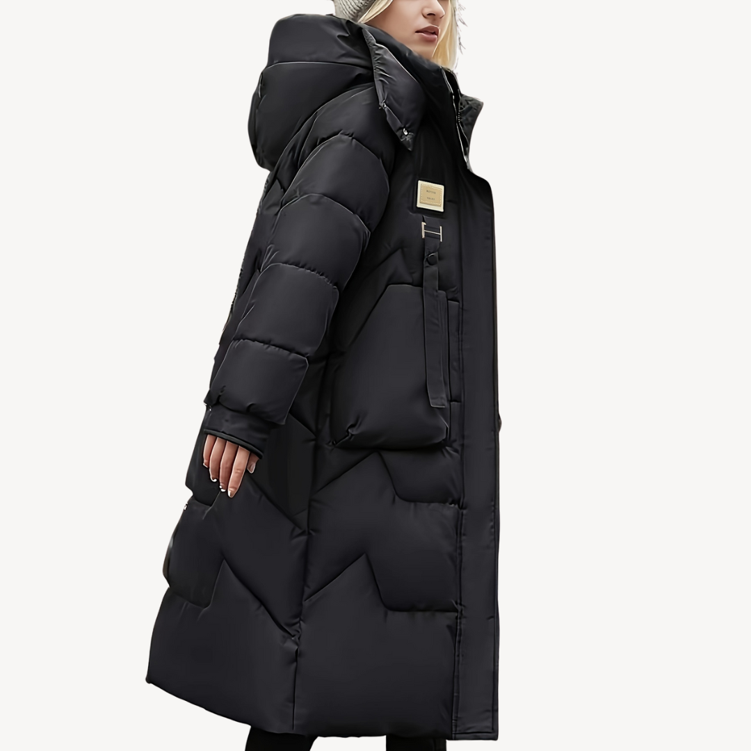 Women’s Long Hooded Puffer Coat