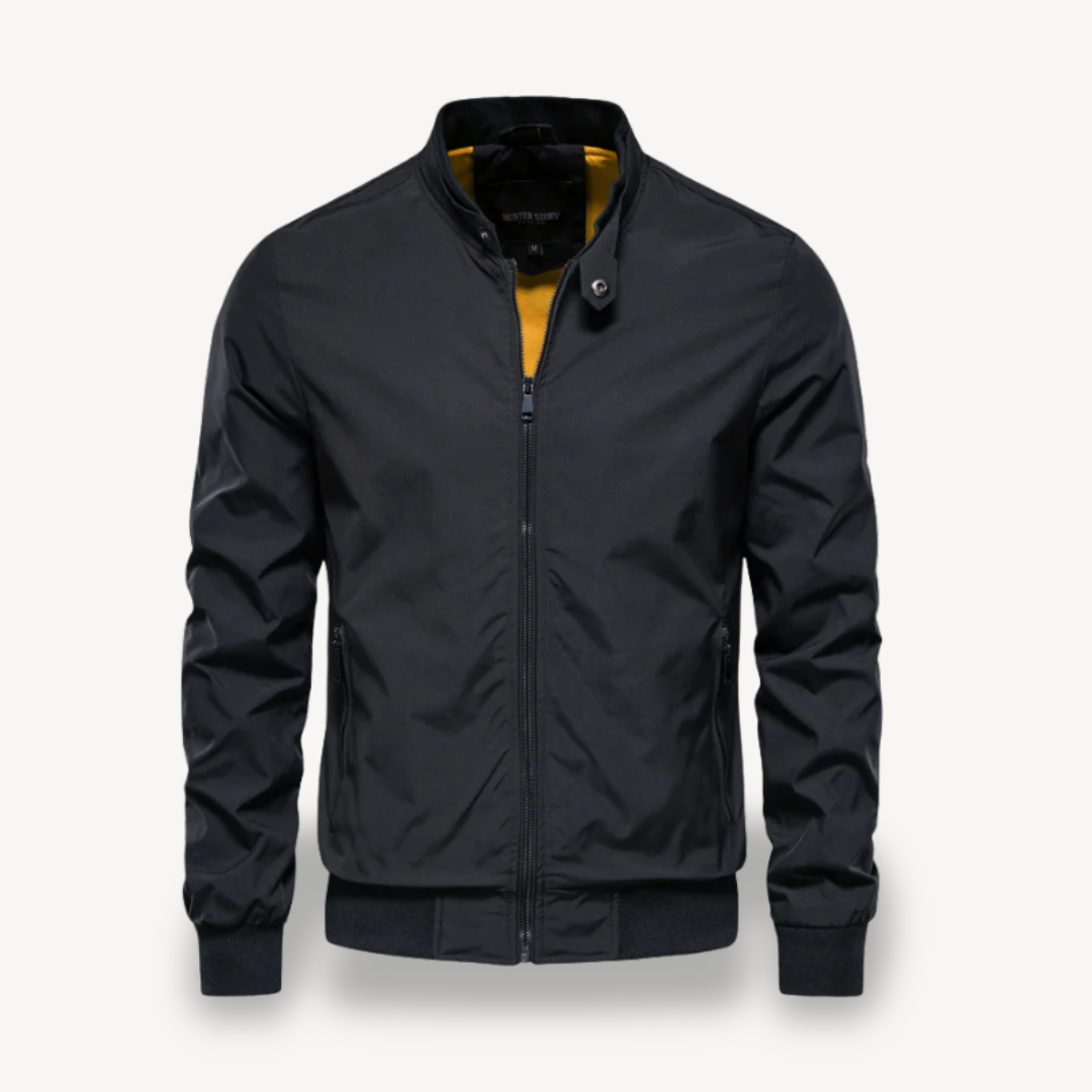 Men's Bomber Jacket Zip-Up Lightweight