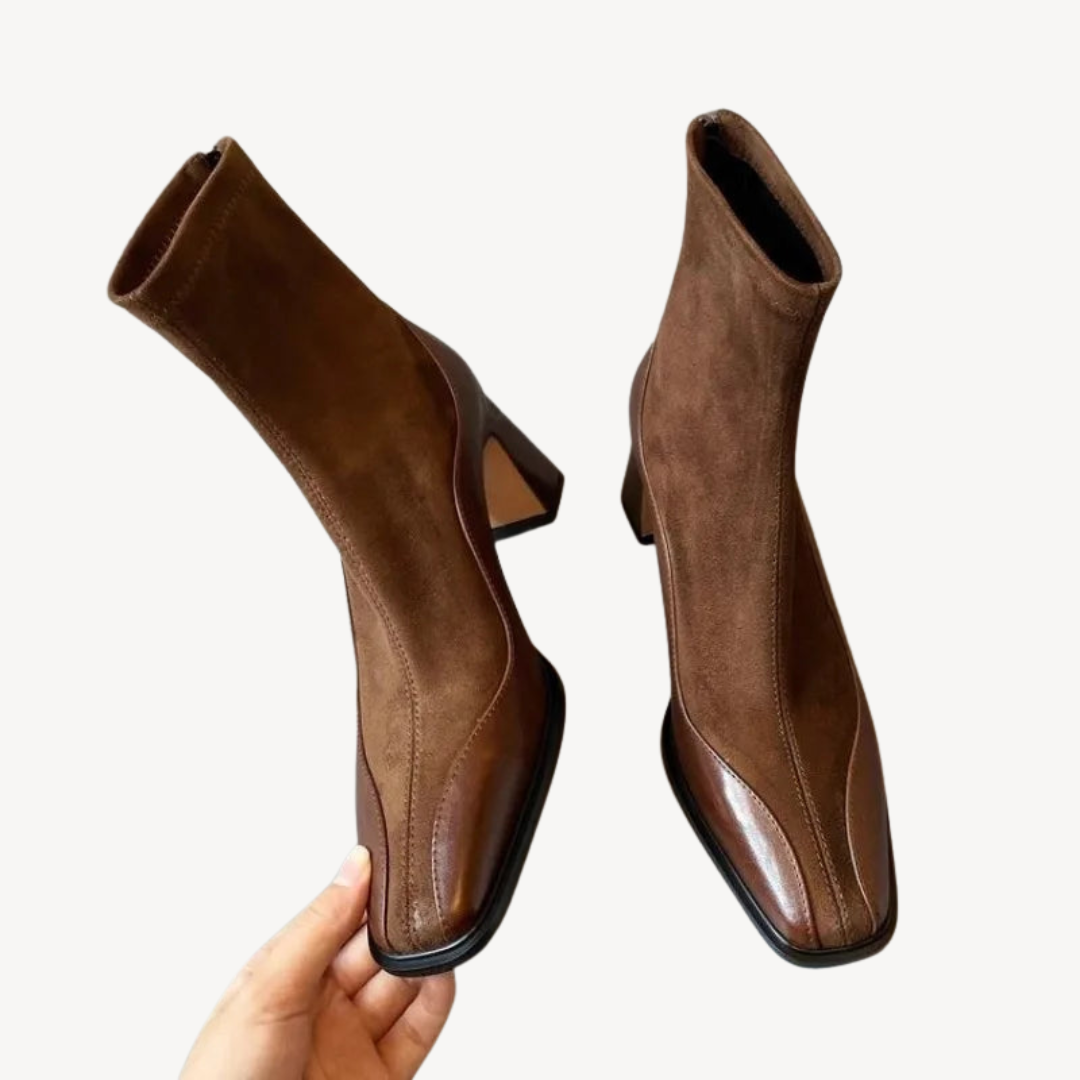 Orthopedic Leather Ankle Boots