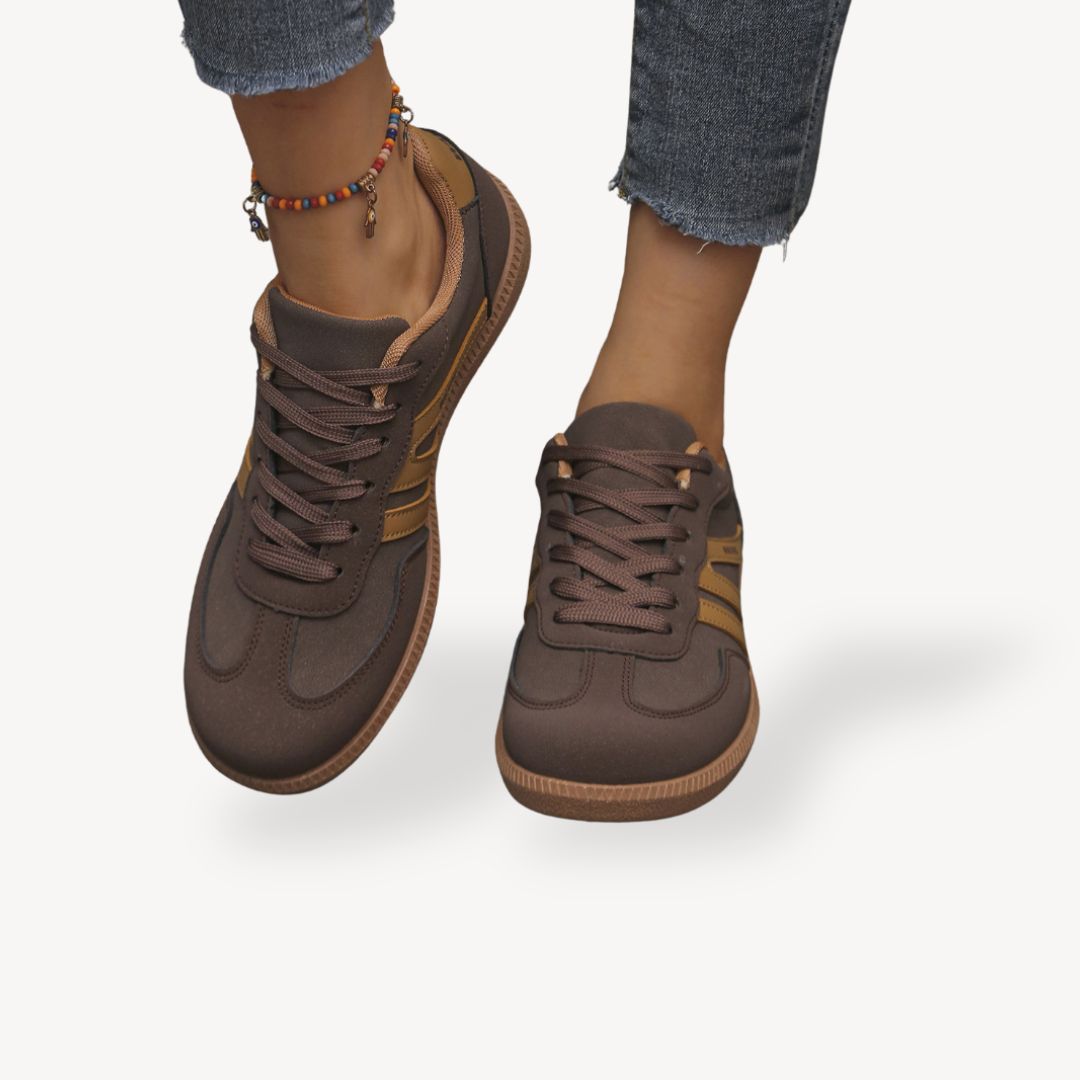Suede Orthopedic Sneakers Women Casual